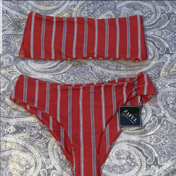 Zaful Other - 🎈Striped bikini